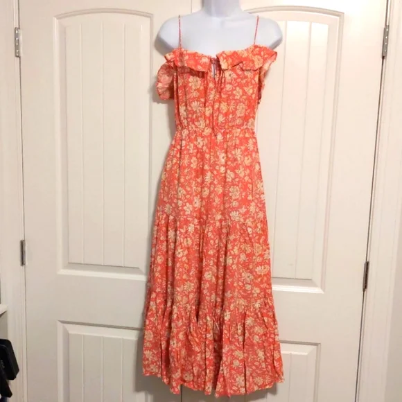 j crew tiered maxi dress Tiered Maxi Dress In Ratti Jardin Floral Print For Women